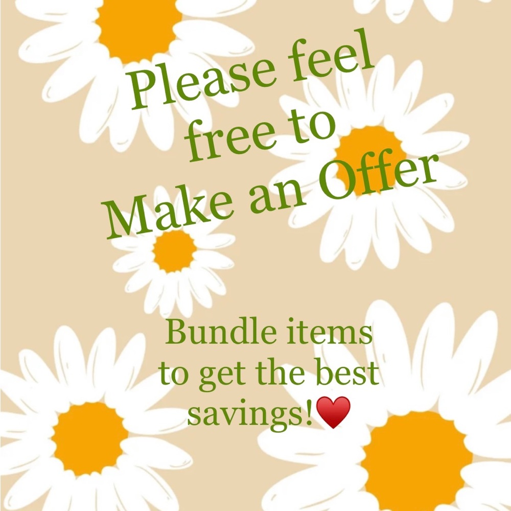 Offers welcome!